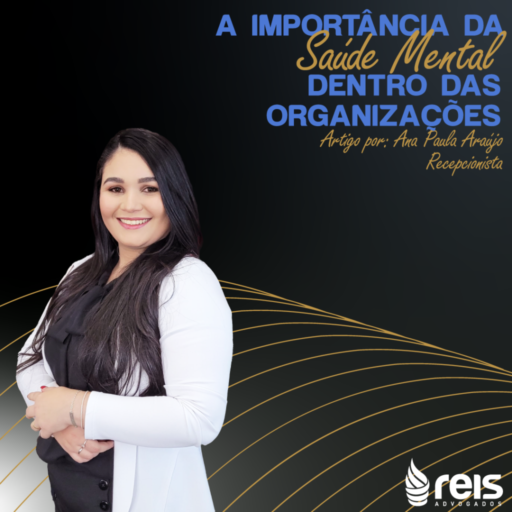 Colaboradora Ana Paula falando sobre a importância da saúde mental dentro das organizações